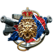 <b><font style='font-size:25px'>Royal Navy I</font></b><br> Одержите победу в 50 боях, при этом войдите в топ-3 своей команды по количеству заработанного опыта.<br>Выполняется в Случайных боях на кораблях Великобритании VIII-XI уровней.
