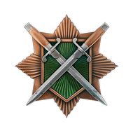 <b><font style='font-size:25px'>Мастер Рейтинговых боёв III</font></b><br> Достигните Бронзовой лиги или выше в 4 сезонах Рейтинговых боёв.<br>Выполняется в Рейтинговых боях на кораблях I-XI уровней.