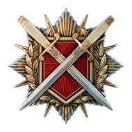 <b><font style='font-size:25px'>Мастер Рейтинговых боёв I</font></b><br> Достигните Золотой лиги или выше в 4 сезонах Рейтинговых боёв.<br>Выполняется в Рейтинговых боях на кораблях I-XI уровней.